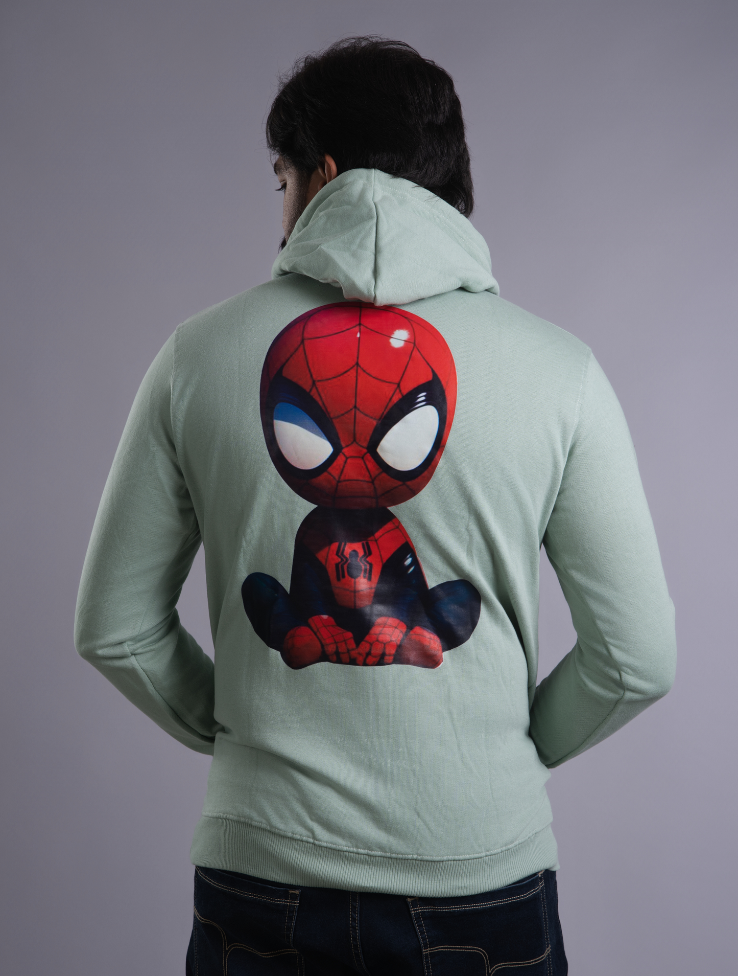 Baby Spider Man Graphic Hoodie