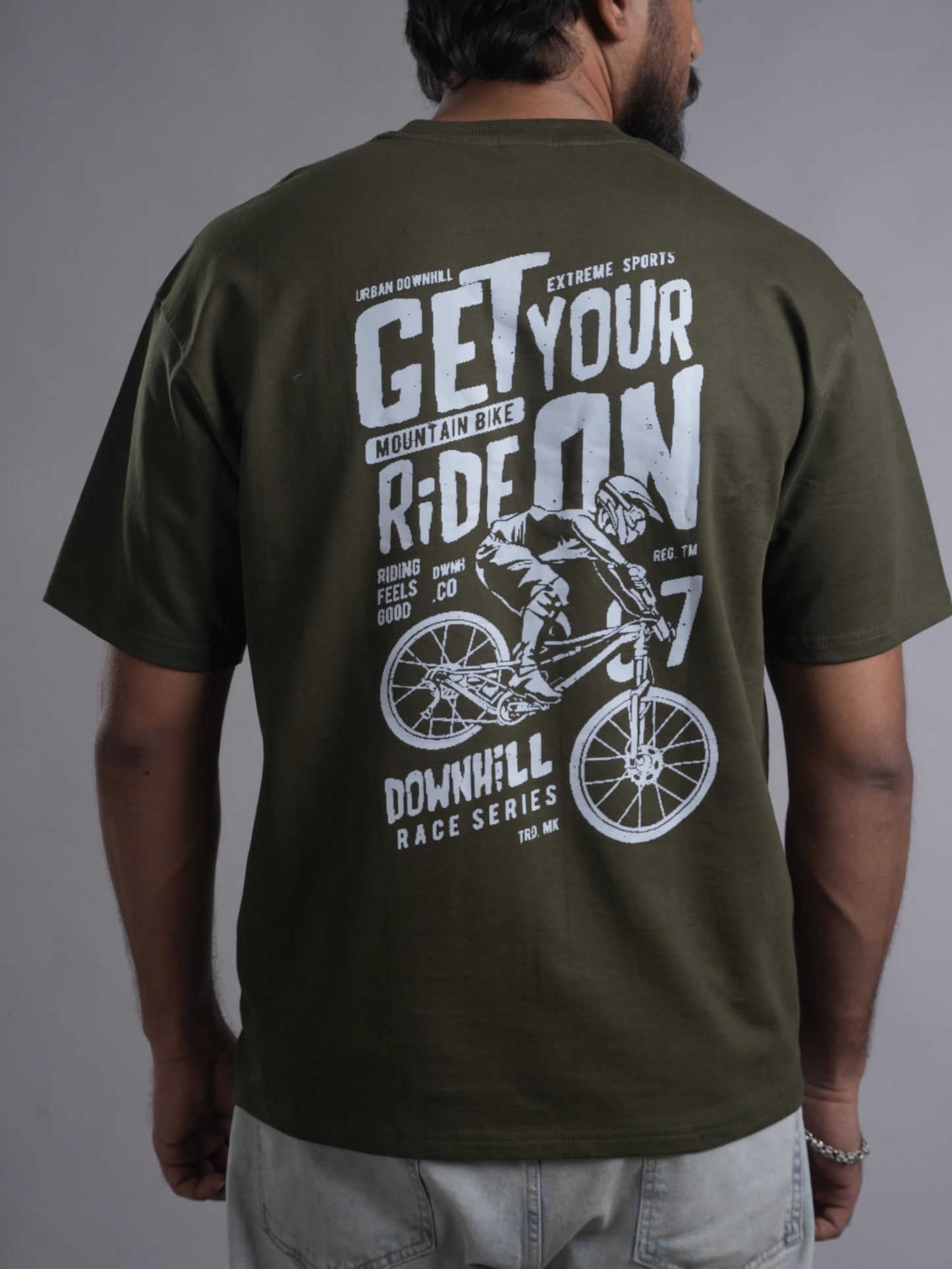 Bicycle Stunt Oversized Tee