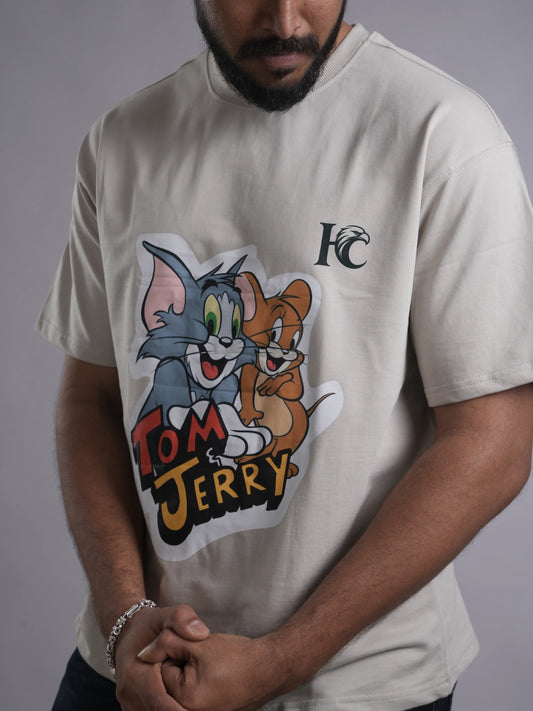 Tom & Jerry Front Print Tee