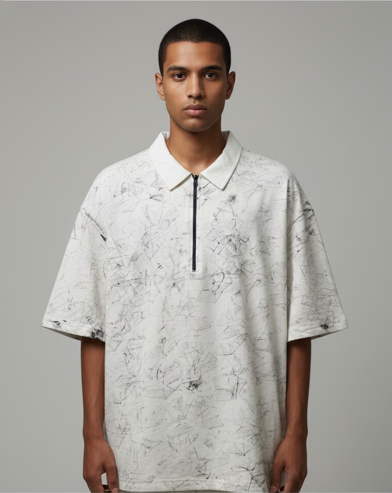 White smoke print