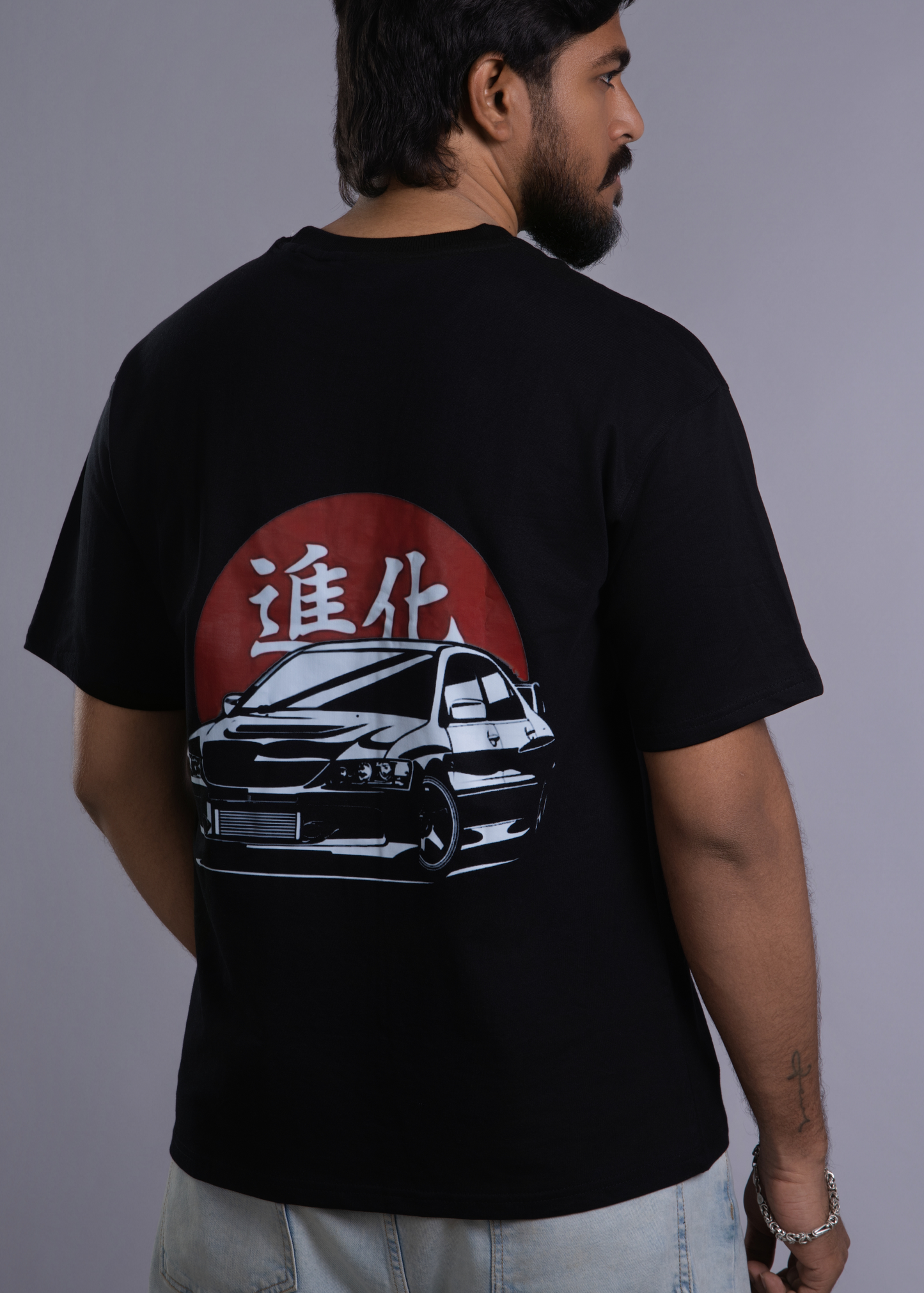 Sunset Drift Oversized Tee