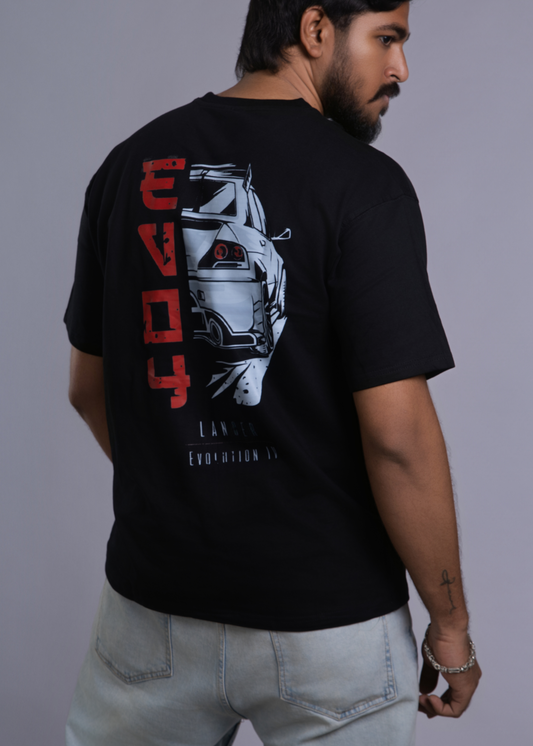 Car Drift Oversized Tee
